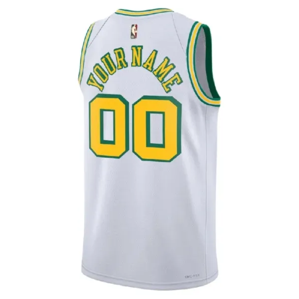 Nike Muški Dres Houston Rockets Personalizacija Classic Edition 2022/23 Swingman Bijela