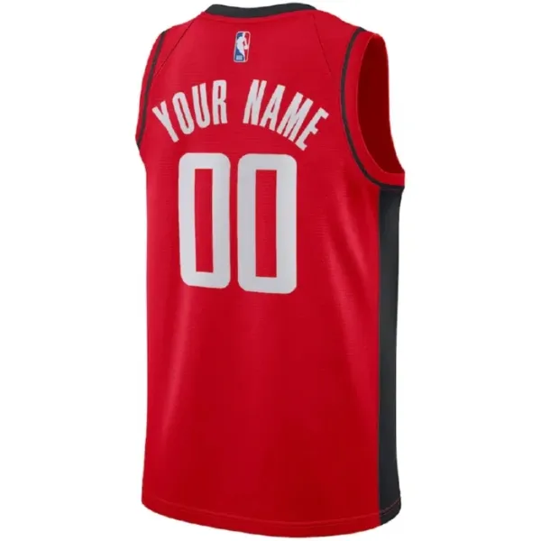 Nike Muški Dres Houston Rockets Personalizacija Icon Edition Swingman Crvena