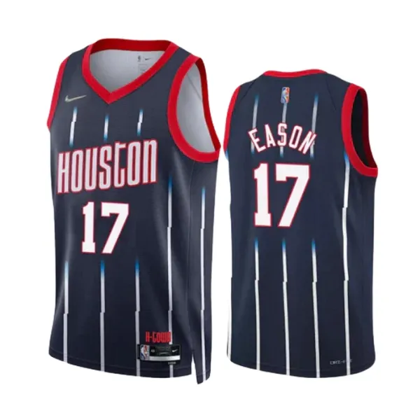 Nike Muški Dres Houston Rockets Tari Eason 17 City Edition 2022/23 Swingman Navy Nike Muški Dres Houston Rockets Tari Eason 17 City Edition 2022/23 Swingman Navy
