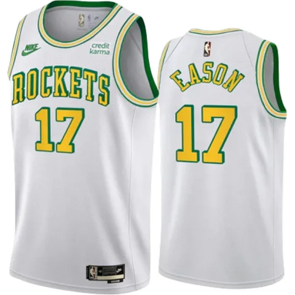 Nike Muški Dres Houston Rockets Tari Eason 17 Classic Edition 2022/23 Swingman Bijela Nike Muški Dres Houston Rockets Tari Eason 17 Classic Edition 2022/23 Swingman Bijela