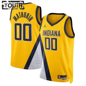 Dječji Dres Indiana Pacers Jordan Bennedict Mathurin 00 Statement Edition Swingman Navy