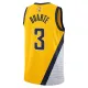 Muški Dres Indiana Pacers Jordan Chris Duarte 3 Statement Edition Swingman Navy
