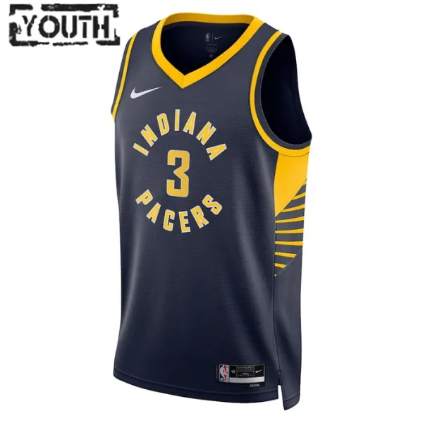 Nike Dječji Dres Indiana Pacers Chris Duarte 3 Icon Edition Swingman Navy