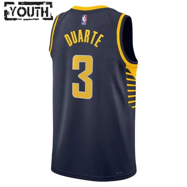 Nike Dječji Dres Indiana Pacers Chris Duarte 3 Icon Edition Swingman Navy