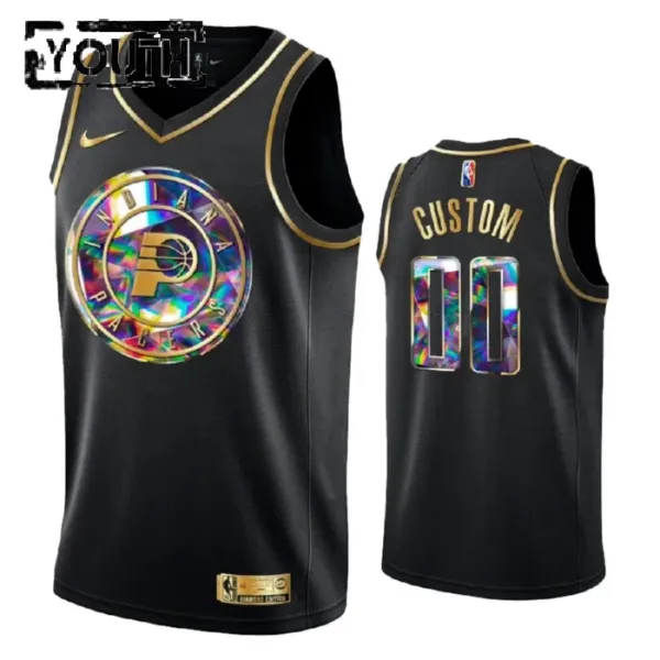 Nike Dječji Dres Indiana Pacers Diamond Edition Personalizacija Swingman Crna Nike Dječji Dres Indiana Pacers Diamond Edition Personalizacija Swingman Crna