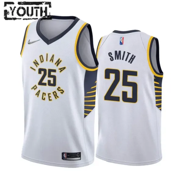 Nike Dječji Dres Indiana Pacers Jalen Smith 25 Association Edition Swingman Bijela Nike Dječji Dres Indiana Pacers Jalen Smith 25 Association Edition Swingman Bijela