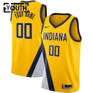 Nike Dječji Dres Indiana Pacers Personalizacija Statement Edition Swingman ŽUta Boja