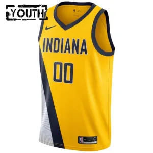 Nike Dječji Dres Indiana Pacers Personalizacija Statement Edition Swingman ŽUta Boja