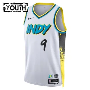 Nike Dječji Dres Indiana Pacers TJ McConnell City Edition 2024/25 Swingman Bijela