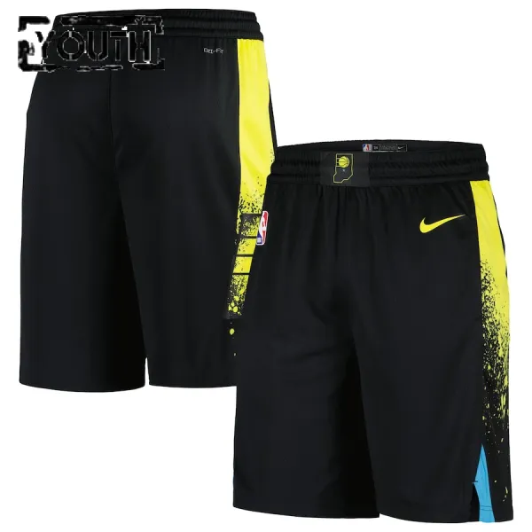 Nike Dječji Kratke Hlače Indiana Pacers City Edition 2023/24 Swingman Crna Nike Dječji Kratke Hlače Indiana Pacers City Edition 2023/24 Swingman Crna