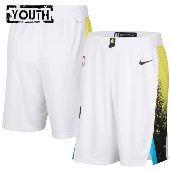 Nike Dječji Kratke Hlače Indiana Pacers City Edition 2024/25 Swingman Nike Dječji Kratke Hlače Indiana Pacers City Edition 2024/25 Swingman