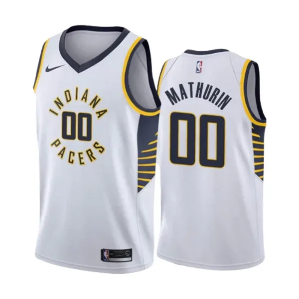 Nike Muški Dres Indiana Pacers Bennedict Mathurin 00 Association Edition Swingman Bijela Nike Muški Dres Indiana Pacers Bennedict Mathurin 00 Association Edition Swingman Bijela