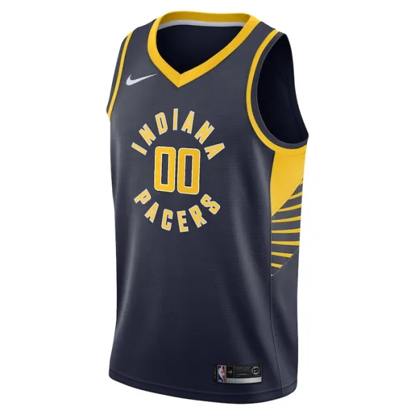 Nike Muški Dres Indiana Pacers Bennedict Mathurin 00 Icon Edition Swingman Navy