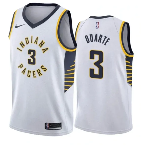 Nike Muški Dres Indiana Pacers Chris Duarte 3 Association Edition Swingman Bijela Nike Muški Dres Indiana Pacers Chris Duarte 3 Association Edition Swingman Bijela