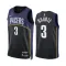 Nike Muški Dres Indiana Pacers Chris Duarte 3 Black City Edition 2022/23 Swingman Navy