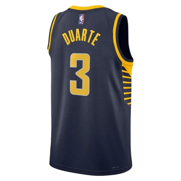 Nike Muški Dres Indiana Pacers Chris Duarte 3 Icon Edition Swingman Navy