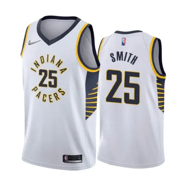 Nike Muški Dres Indiana Pacers Jalen Smith 25 Association Edition Swingman Bijela Nike Muški Dres Indiana Pacers Jalen Smith 25 Association Edition Swingman Bijela