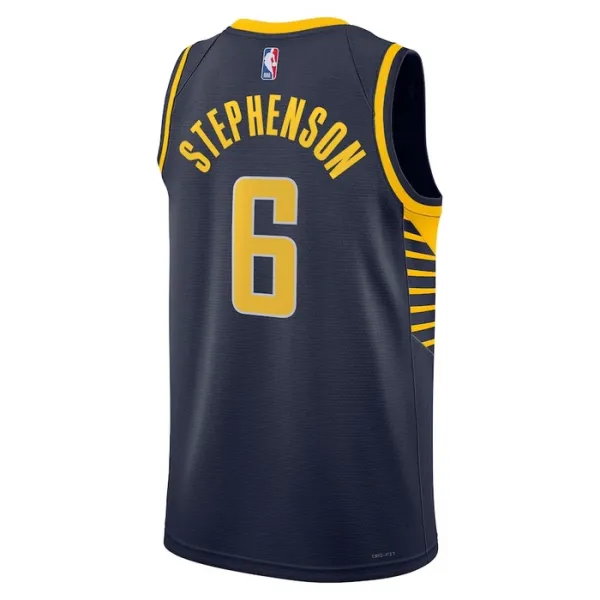 Nike Muški Dres Indiana Pacers Lance Stephenson 6 Icon Edition Swingman Navy