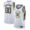 Nike Muški Dres Indiana Pacers Personalizacija Association Edition Swingman Bijela