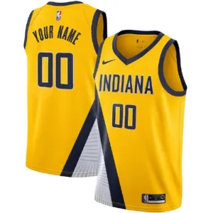 Nike Muški Dres Indiana Pacers Personalizacija Statement Edition Swingman ŽUta Boja