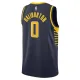 Nike Muški Dres Indiana Pacers Tyrese Haliburton 0 Icon Edition Swingman Navy