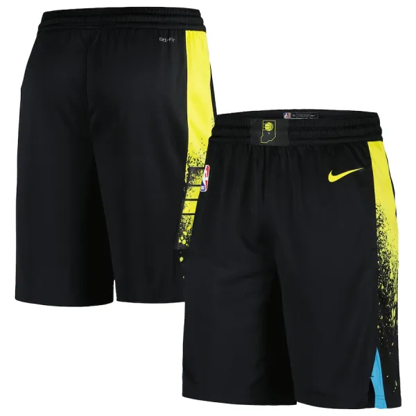 Nike Muški Kratke Hlače Indiana Pacers City Edition 2023/24 Swingman Crna Nike Muški Kratke Hlače Indiana Pacers City Edition 2023/24 Swingman Crna