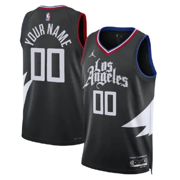 Muški Dres LA Clippers Jordan Personalizacija Statement Edition Swingman Crna Muški Dres LA Clippers Jordan Personalizacija Statement Edition Swingman Crna