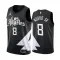 Muški Dres LA Clippers Marcus Morris SR 8 Jordan Statement Edition Swingman Crna