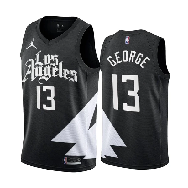 Muški Dres LA Clippers Paul George 13 Jordan Statement Edition Swingman Crna Muški Dres LA Clippers Paul George 13 Jordan Statement Edition Swingman Crna