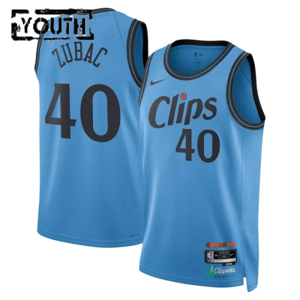 Nike Dječji Dres LA Clippers Ivica Zubac City Edition 2024/25 Swingman Plava Nike Dječji Dres LA Clippers Ivica Zubac City Edition 2024/25 Swingman Plava