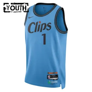Nike Dječji Dres LA Clippers James Harden City Edition 2024/25 Swingman Plava