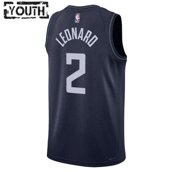 Nike Dječji Dres LA Clippers Kawhi Leonard City Edition 2023/24 Swingman Navy