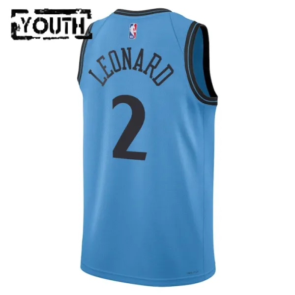 Nike Dječji Dres LA Clippers Kawhi Leonard City Edition 2024/25 Swingman Plava