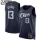 Nike Dječji Dres LA Clippers Paul George City Edition 2023/24 Swingman Navy