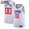 Nike Dječji Dres LA Clippers Personalizacija Association Edition Swingman Bijela
