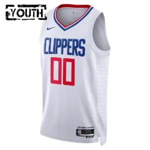 Nike Dječji Dres LA Clippers Personalizacija Association Edition Swingman Bijela