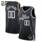 Nike Dječji Dres LA Clippers Personalizacija City Edition 2022/23 Swingman Crna