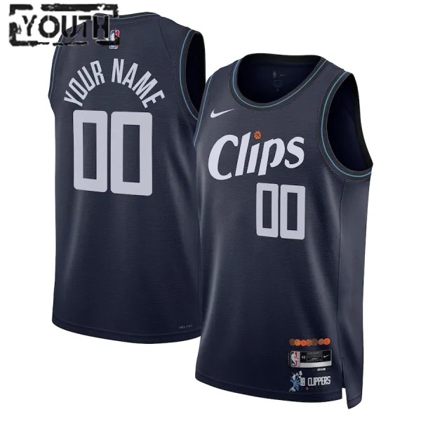 Nike Dječji Dres LA Clippers Personalizacija City Edition 2023/24 Swingman Nike Dječji Dres LA Clippers Personalizacija City Edition 2023/24 Swingman