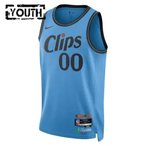 Nike Dječji Dres LA Clippers Personalizacija City Edition 2024/25 Swingman Plava