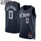 Nike Dječji Dres LA Clippers Russell Westbrook City Edition 2023/24 Swingman Navy