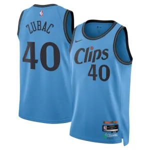 Nike Muški Dres LA Clippers Ivica Zubac City Edition 2024/25 Swingman Plava