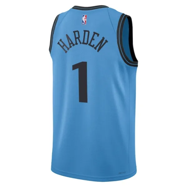 Nike Muški Dres LA Clippers James Harden City Edition 2024/25 Swingman Plava