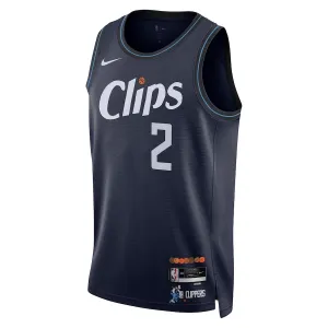 Nike Muški Dres LA Clippers Kawhi Leonard City Edition 2023/24 Swingman Navy