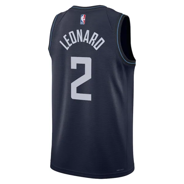 Nike Muški Dres LA Clippers Kawhi Leonard City Edition 2023/24 Swingman Navy