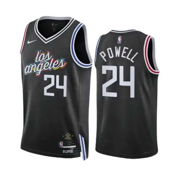 Nike Muški Dres LA Clippers Norman Powell 24 City Edition 2022/23 Swingman Crna Nike Muški Dres LA Clippers Norman Powell 24 City Edition 2022/23 Swingman Crna