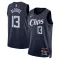 Nike Muški Dres LA Clippers Paul George City Edition 2023/24 Swingman Navy