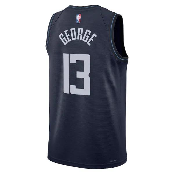 Nike Muški Dres LA Clippers Paul George City Edition 2023/24 Swingman Navy