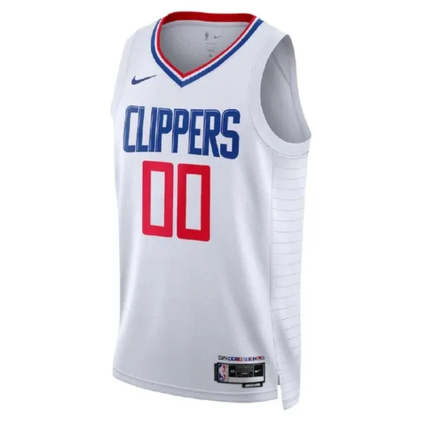 Nike Muški Dres LA Clippers Personalizacija Association Edition Swingman Bijela