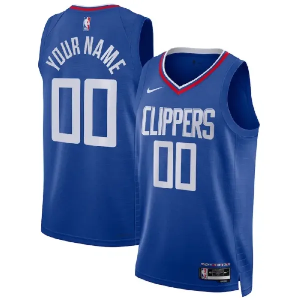 Nike Muški Dres LA Clippers Personalizacija Icon Edition Swingman Plava Nike Muški Dres LA Clippers Personalizacija Icon Edition Swingman Plava