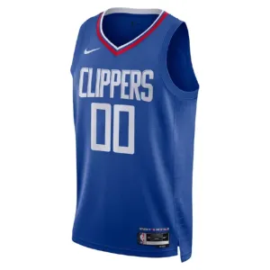 Nike Muški Dres LA Clippers Personalizacija Icon Edition Swingman Plava